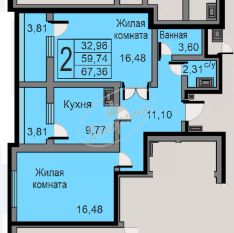 Продается квартира. Калуга, Минская ул, 19 Продается квартира. Калуга, Минская ул, 19